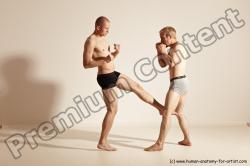 Kickbox reference poses